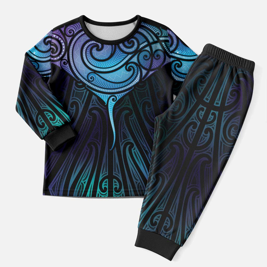 Aotearoa Maori Te Whai Rahi Christmas Pajama Set Tala - Nowhere You Could Go That I Won't Be With You - Vibe Hoodie