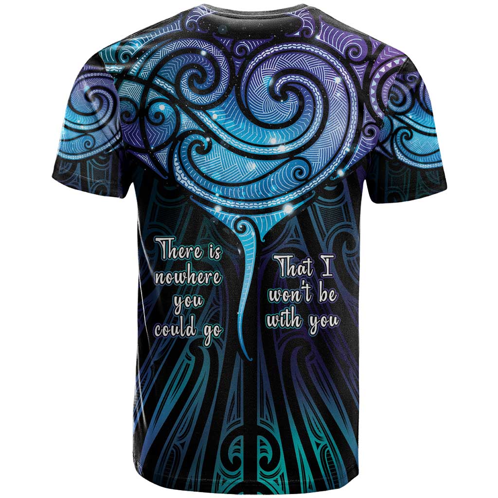 Aotearoa Maori Te Whai Rahi T Shirt Tala - Nowhere You Could Go That I Won't Be With You - Vibe Hoodie