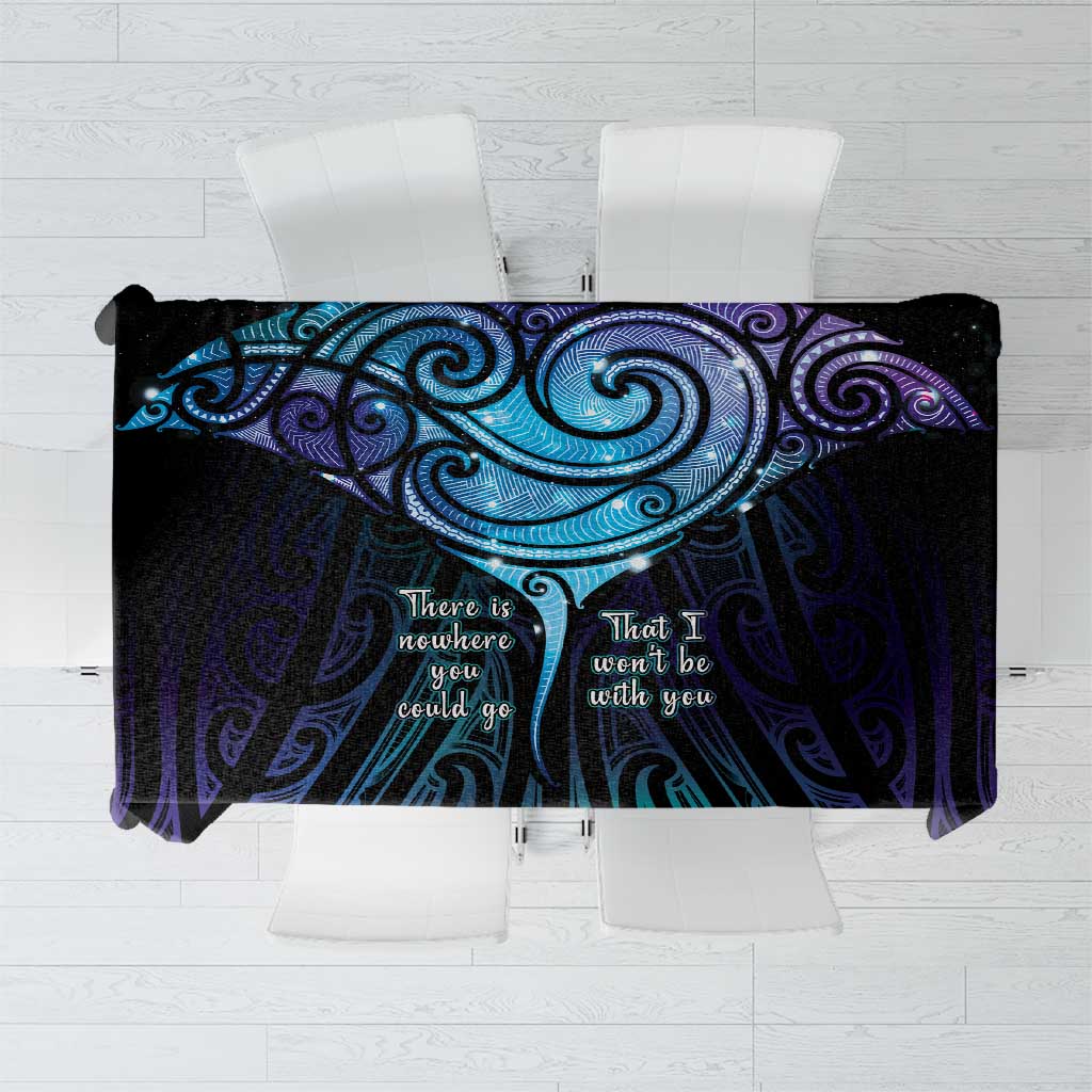 Aotearoa Maori Te Whai Rahi Tablecloth Tala - Nowhere You Could Go That I Won't Be With You - Vibe Hoodie