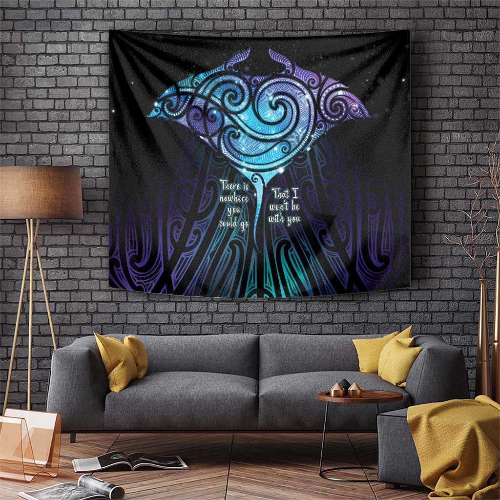 Aotearoa Maori Te Whai Rahi Tapestry Tala - Nowhere You Could Go That I Won't Be With You - Vibe Hoodie