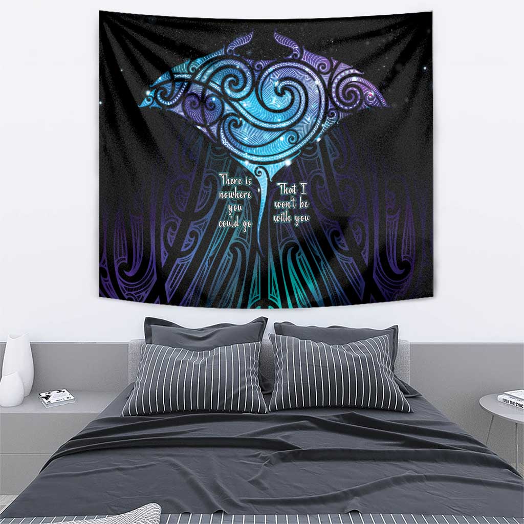 Aotearoa Maori Te Whai Rahi Tapestry Tala - Nowhere You Could Go That I Won't Be With You - Vibe Hoodie