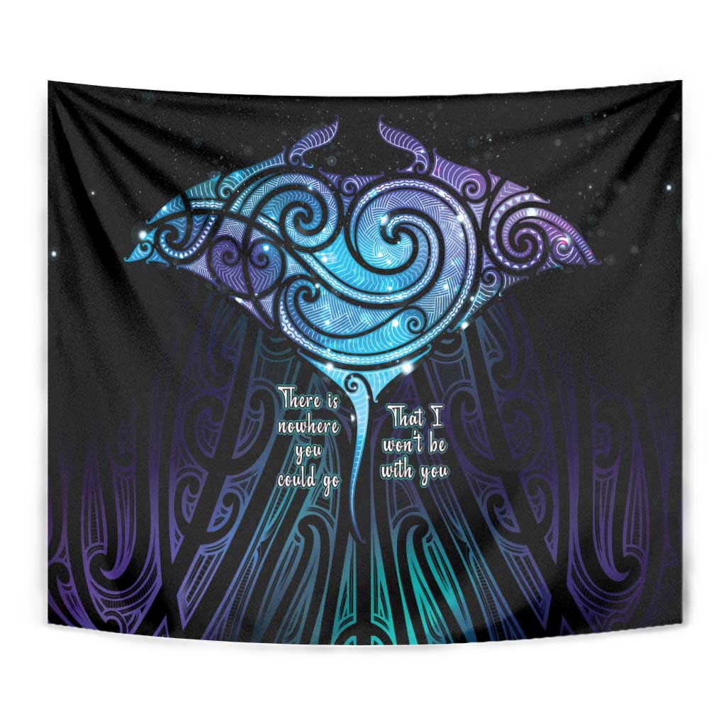 Aotearoa Maori Te Whai Rahi Tapestry Tala - Nowhere You Could Go That I Won't Be With You - Vibe Hoodie