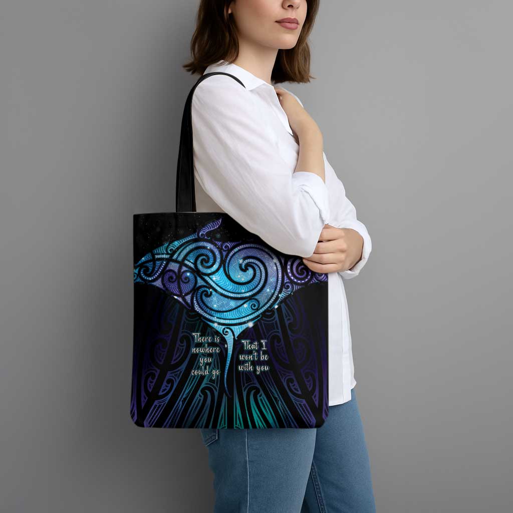 Aotearoa Maori Te Whai Rahi Tote Bag Tala - Nowhere You Could Go That I Won't Be With You - Vibe Hoodie