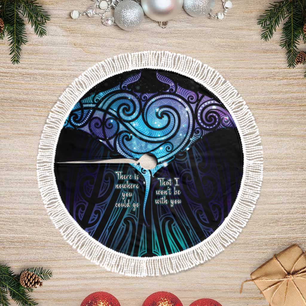 Aotearoa Maori Te Whai Rahi Tree Skirt Tala - Nowhere You Could Go That I Won't Be With You - Vibe Hoodie