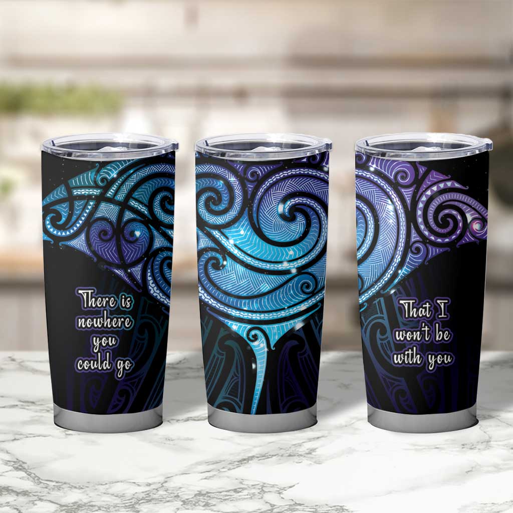 Aotearoa Maori Te Whai Rahi Tumbler Cup Tala - Nowhere You Could Go That I Won't Be With You - Vibe Hoodie