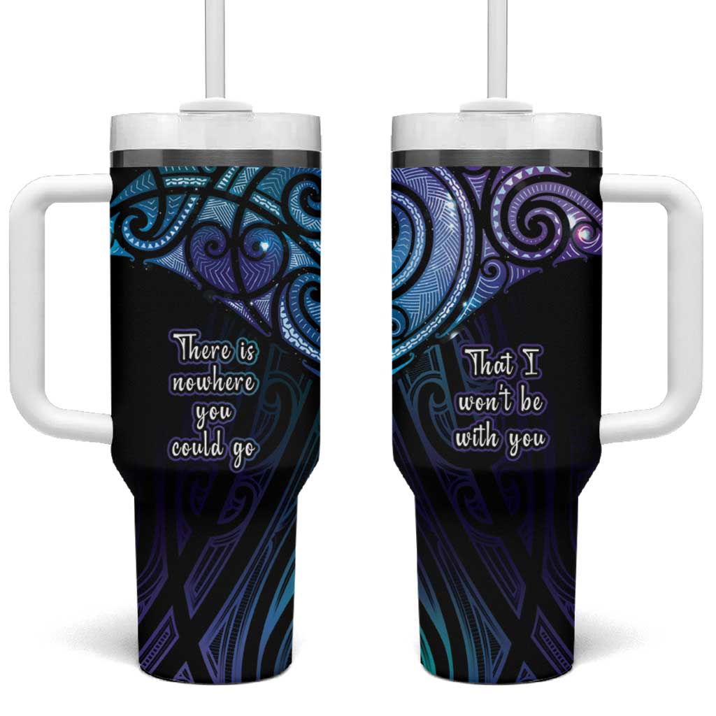 Aotearoa Maori Te Whai Rahi Tumbler With Handle Tala - Nowhere You Could Go That I Won't Be With You - Vibe Hoodie