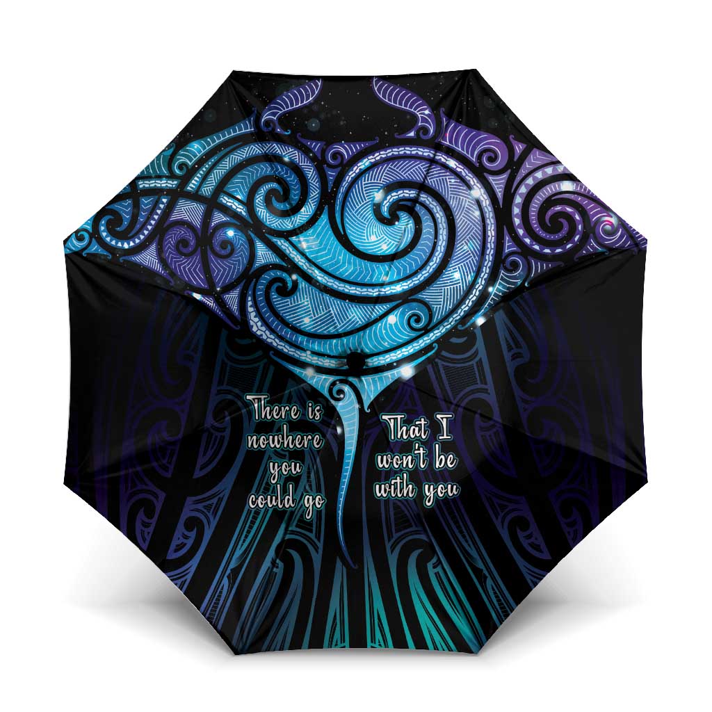 Aotearoa Maori Te Whai Rahi Umbrella Tala - Nowhere You Could Go That I Won't Be With You - Vibe Hoodie