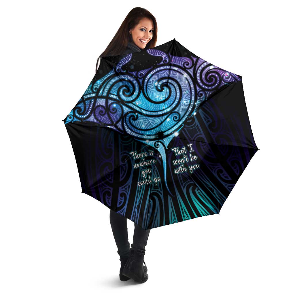 Aotearoa Maori Te Whai Rahi Umbrella Tala - Nowhere You Could Go That I Won't Be With You - Vibe Hoodie