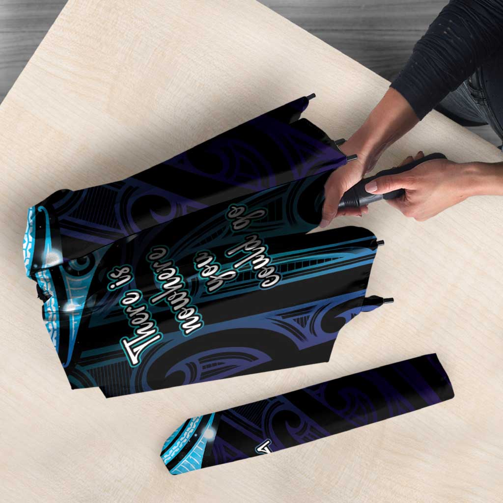 Aotearoa Maori Te Whai Rahi Umbrella Tala - Nowhere You Could Go That I Won't Be With You - Vibe Hoodie