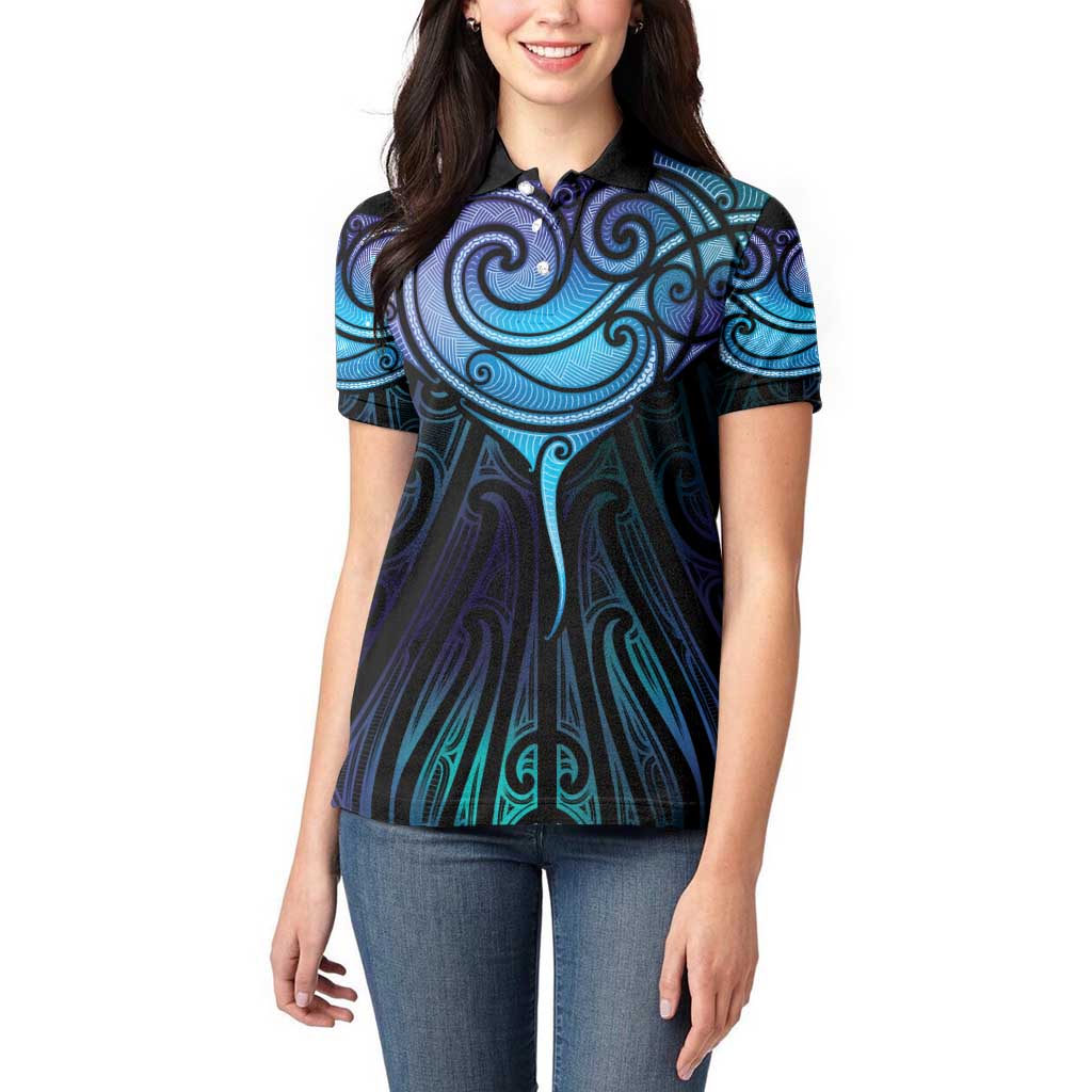 Aotearoa Maori Te Whai Rahi Women Polo Shirt Tala - Nowhere You Could Go That I Won't Be With You - Vibe Hoodie