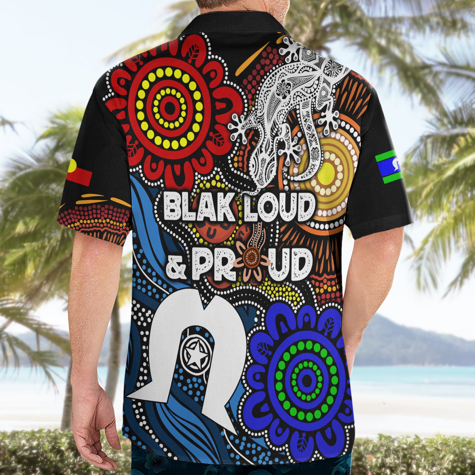 NAIDOC Week 2024 Indigenous Hawaiian Shirt Keep The Fire Burning - Vibe Hoodie Shop