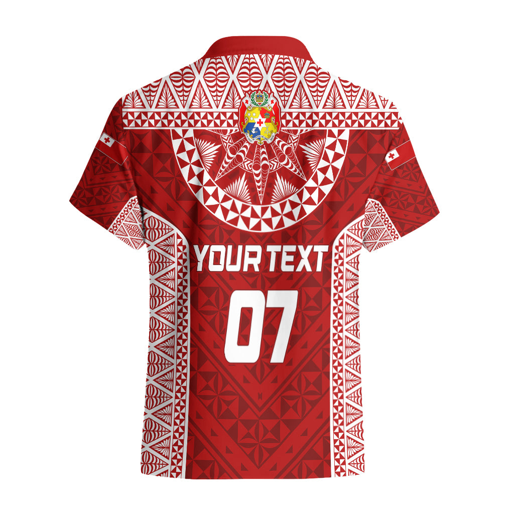 Personalised Tonga Rugby Hawaiian Shirt Ikale Tahi Champions World Cup 2023 - Vibe Hoodie Shop