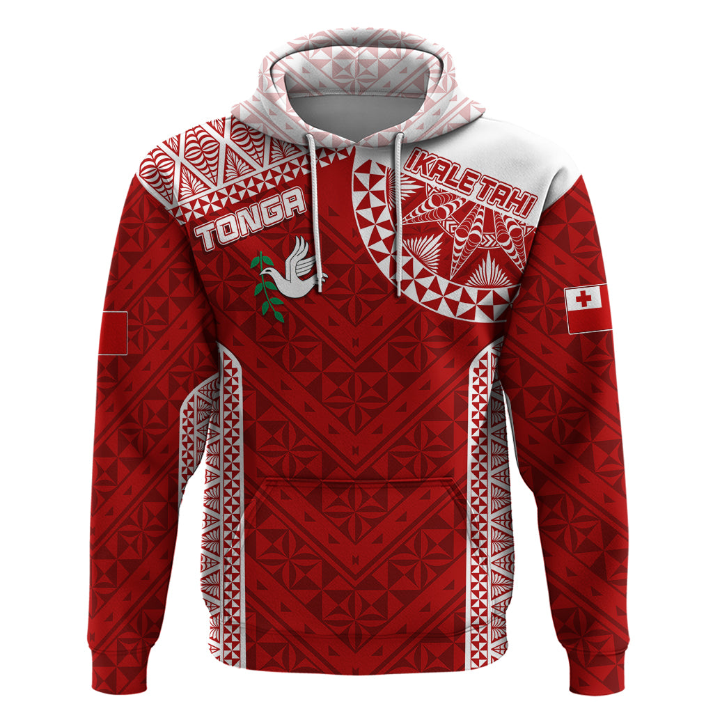 Personalised Tonga Rugby Hoodie Ikale Tahi Champions World Cup 2023 LT7 - Vibe Hoodie Shop