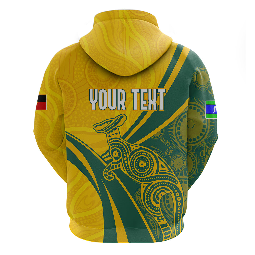 Personalised Australia Soccer Matildas Indigenous Hoodie World Cup 2023 LT7 - Vibe Hoodie Shop
