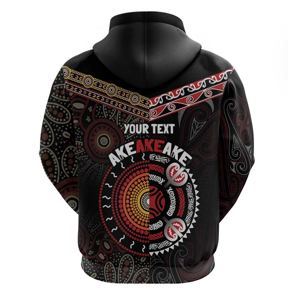 Aotearoa and Australia Indigenous Hoodie Stand Together For Te Tiriti LT7 - Vibe Hoodie Shop