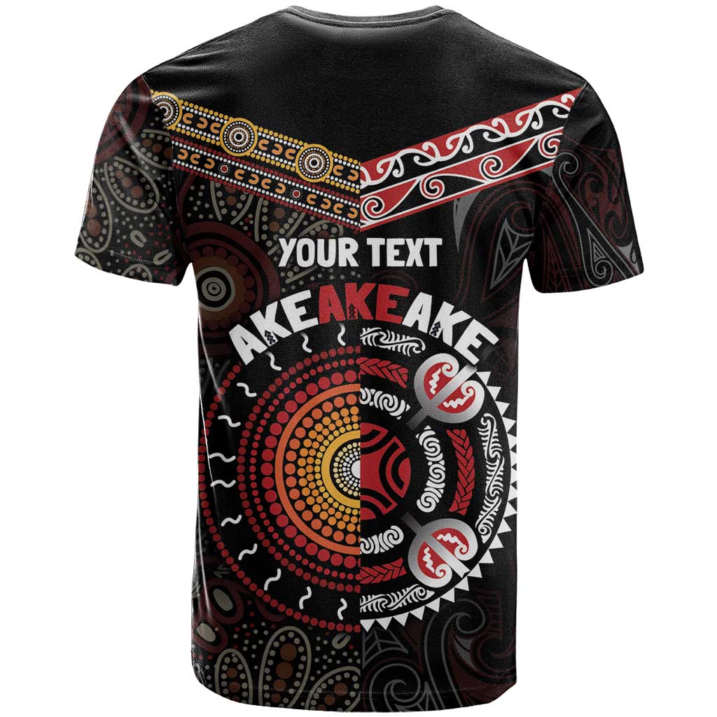 Aotearoa and Australia Indigenous T Shirt Stand Together For Te Tiriti - Vibe Hoodie Shop