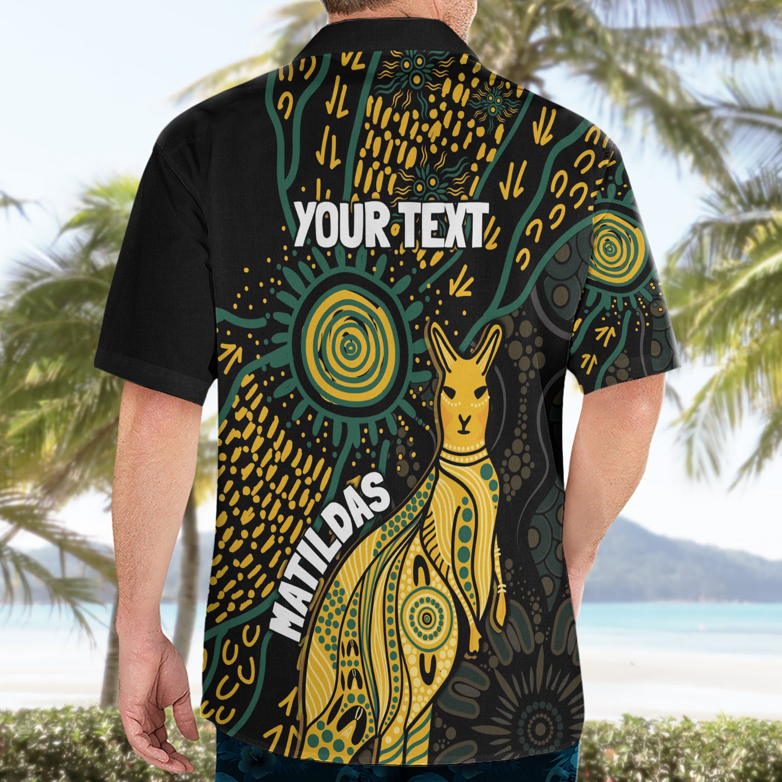 Australia Matildas Indigenous Hawaiian Shirt NAIDOC 2024 Keep The Fire Burning - Vibe Hoodie Shop