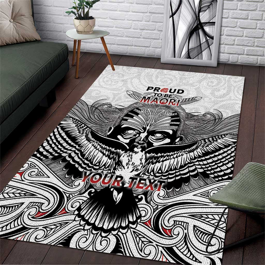 Aotearoa Personalized Area Rug Proud To Be Maori - Vibe Hoodie Shop