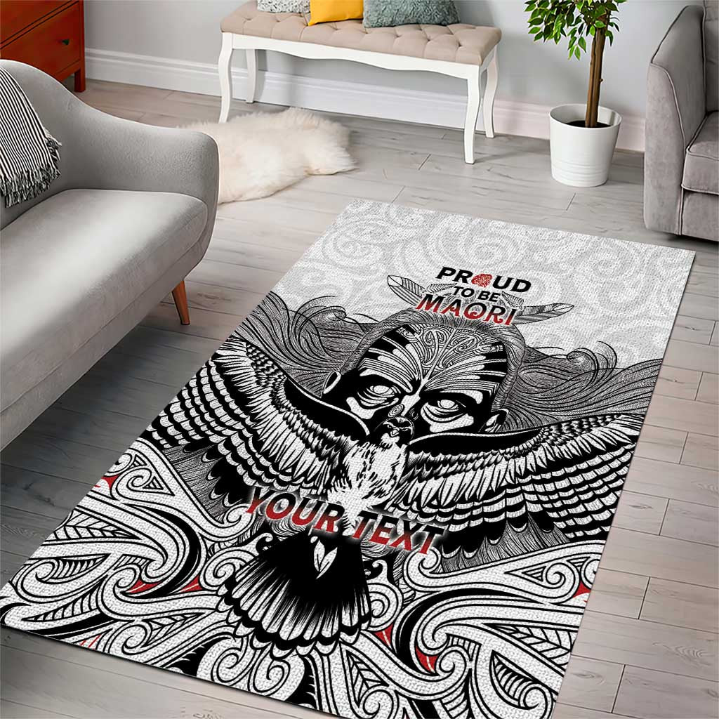 Aotearoa Personalized Area Rug Proud To Be Maori - Vibe Hoodie Shop