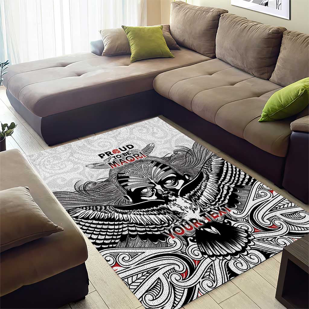 Aotearoa Personalized Area Rug Proud To Be Maori - Vibe Hoodie Shop