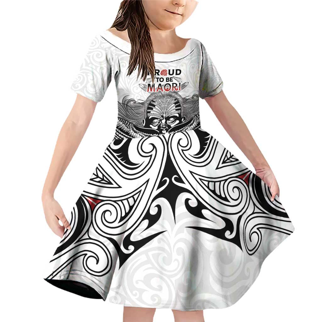 Aotearoa Personalized Family Matching Off Shoulder Short Dress and Hawaiian Shirt Proud To Be Maori