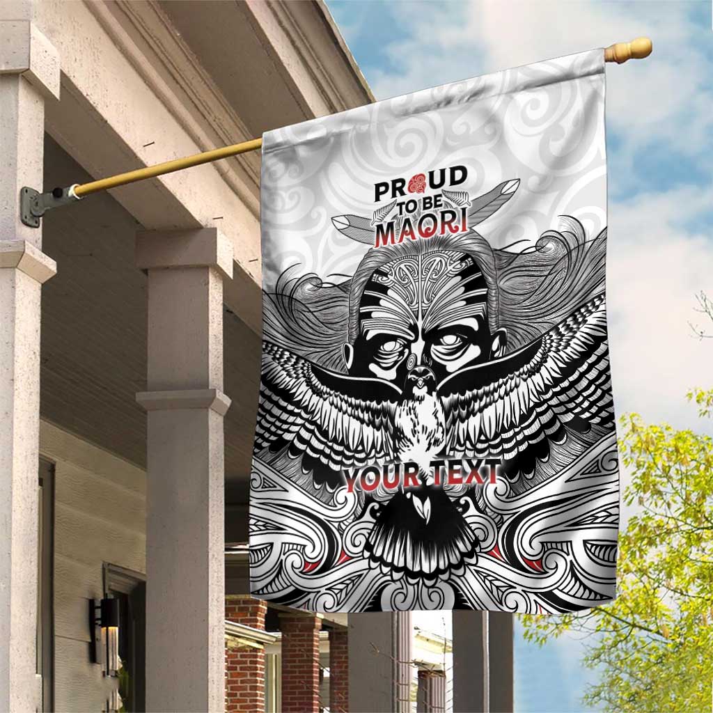 Aotearoa Personalized Garden Flag Proud To Be Maori - Vibe Hoodie Shop