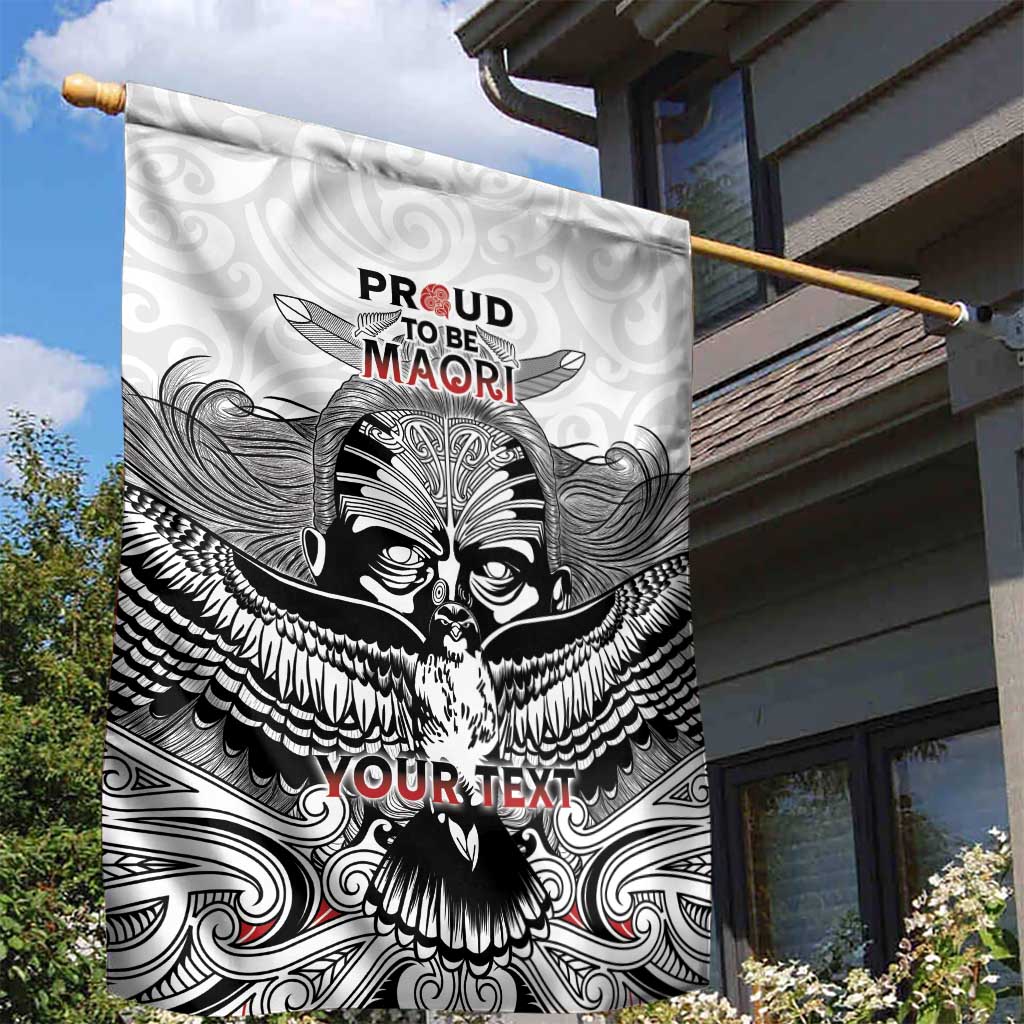 Aotearoa Personalized Garden Flag Proud To Be Maori - Vibe Hoodie Shop