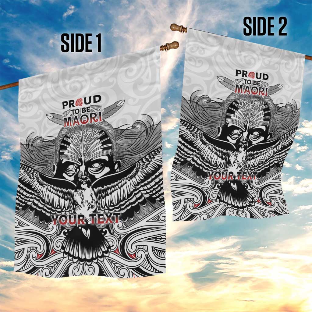 Aotearoa Personalized Garden Flag Proud To Be Maori - Vibe Hoodie Shop