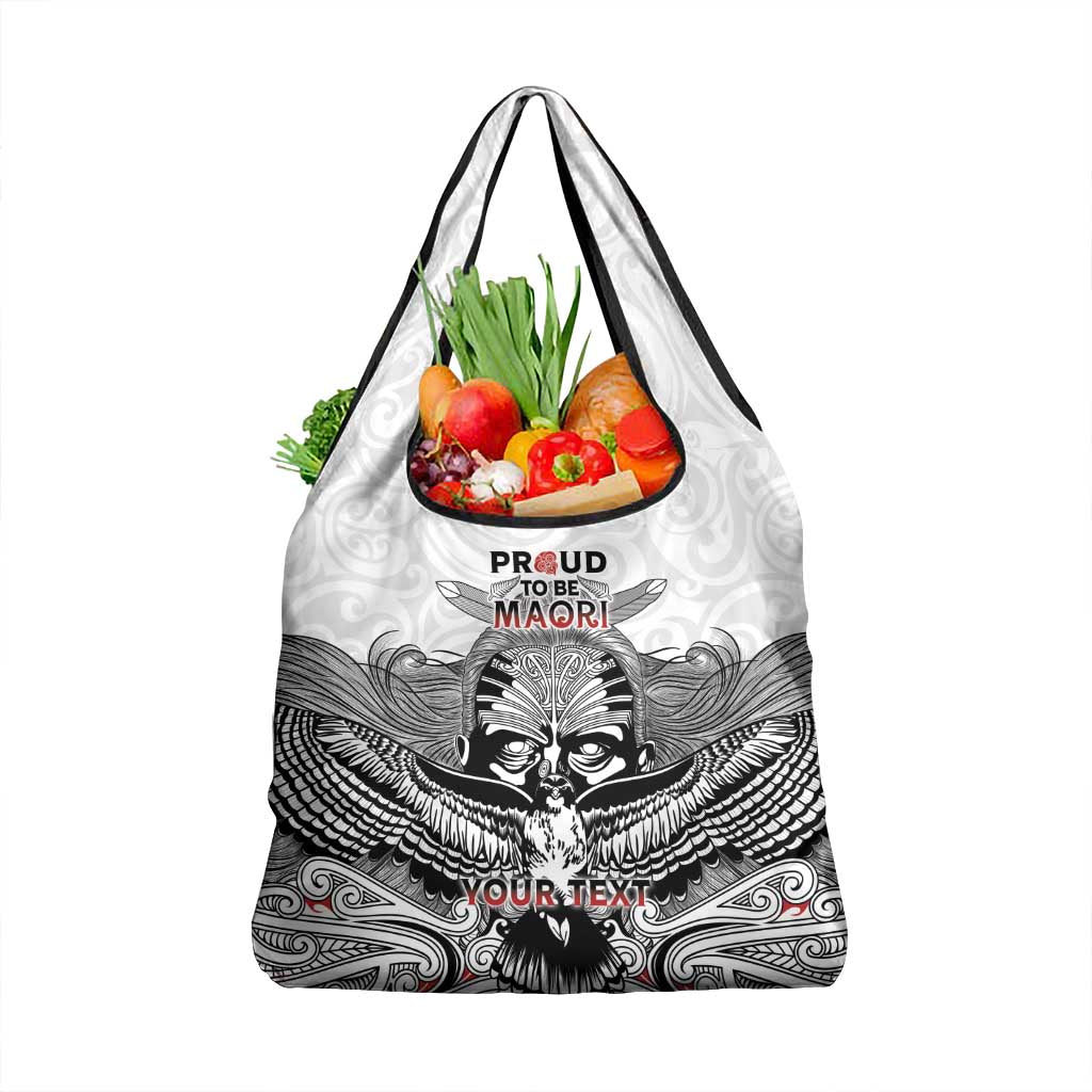 Aotearoa Personalized Grocery Bag Proud To Be Maori