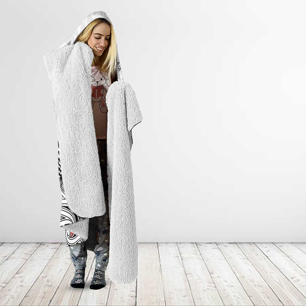 Aotearoa Personalized Hooded Blanket Proud To Be Maori