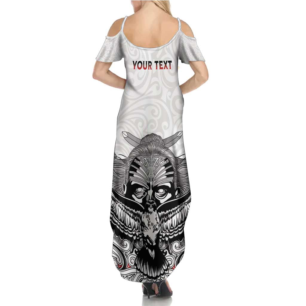 Aotearoa Personalized Summer Maxi Dress Proud To Be Maori