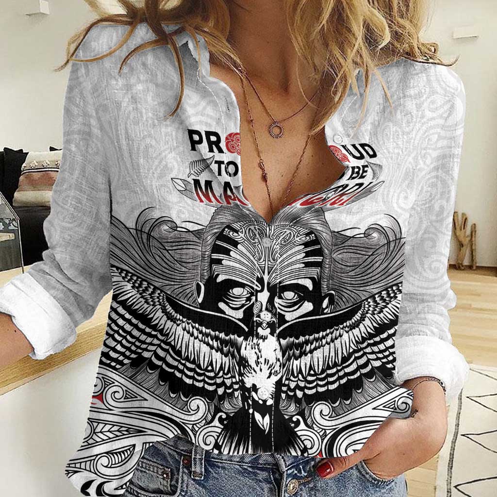 Aotearoa Personalized Women Casual Shirt Proud To Be Maori - Vibe Hoodie Shop