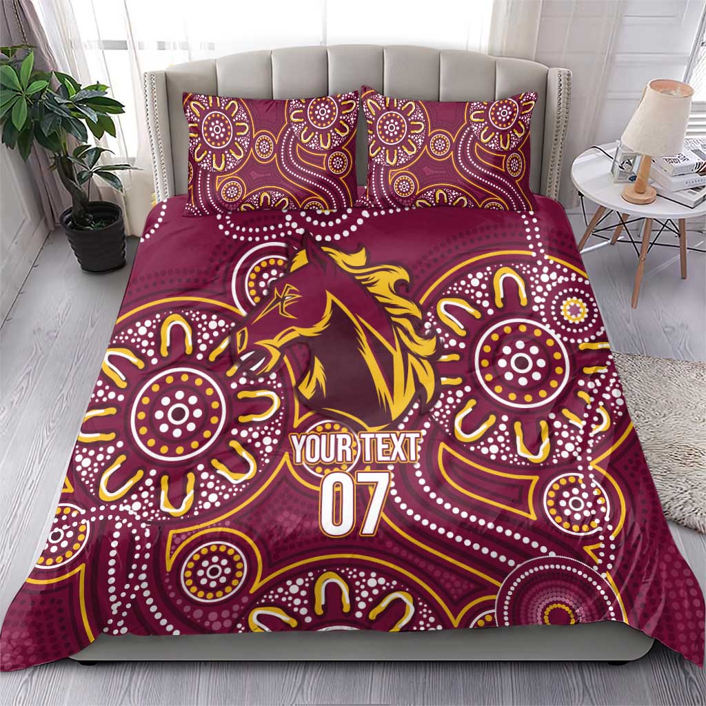 Brisbane Rugby NRL Custom Indigenous Bedding Set The Mighty Broncos - Vibe Hoodie