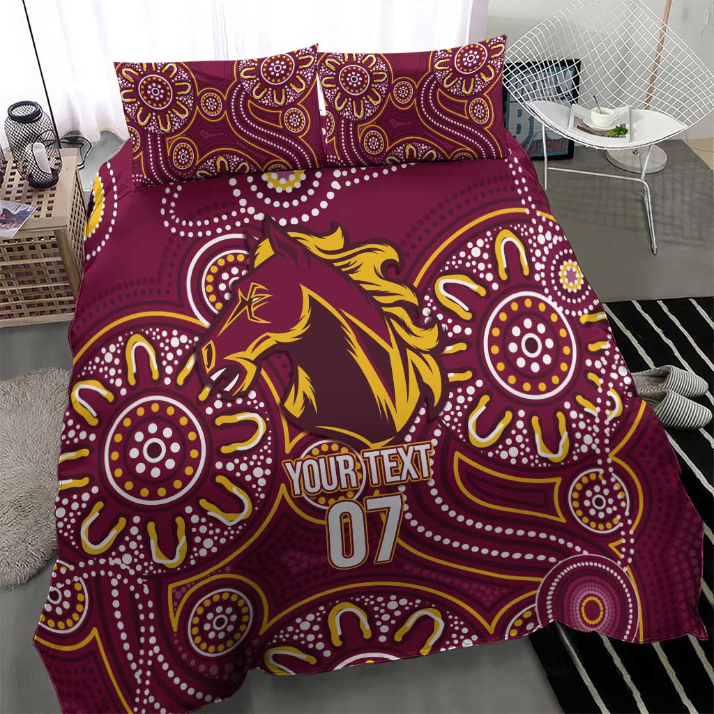 Brisbane Rugby NRL Custom Indigenous Bedding Set The Mighty Broncos - Vibe Hoodie