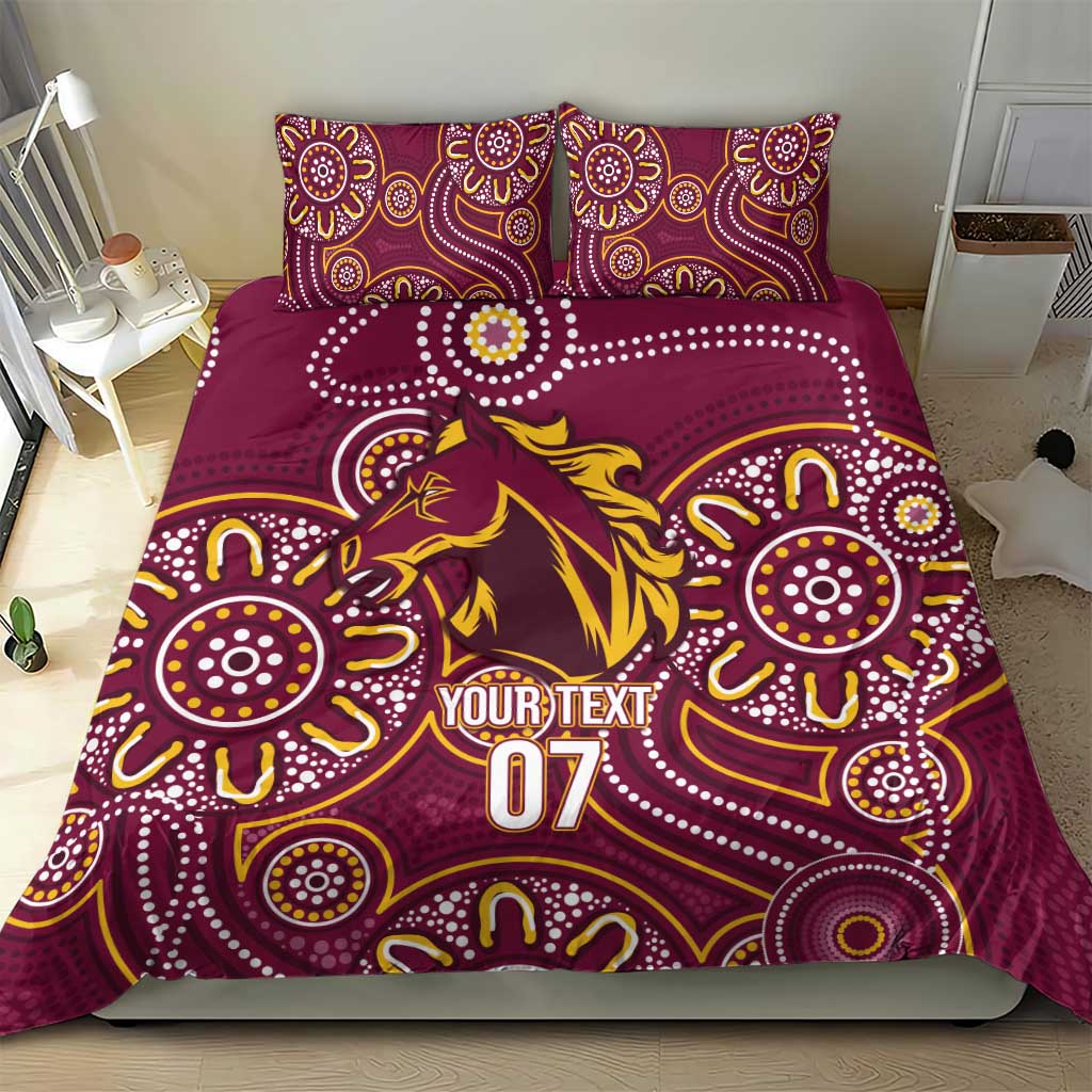 Brisbane Rugby NRL Custom Indigenous Bedding Set The Mighty Broncos - Vibe Hoodie