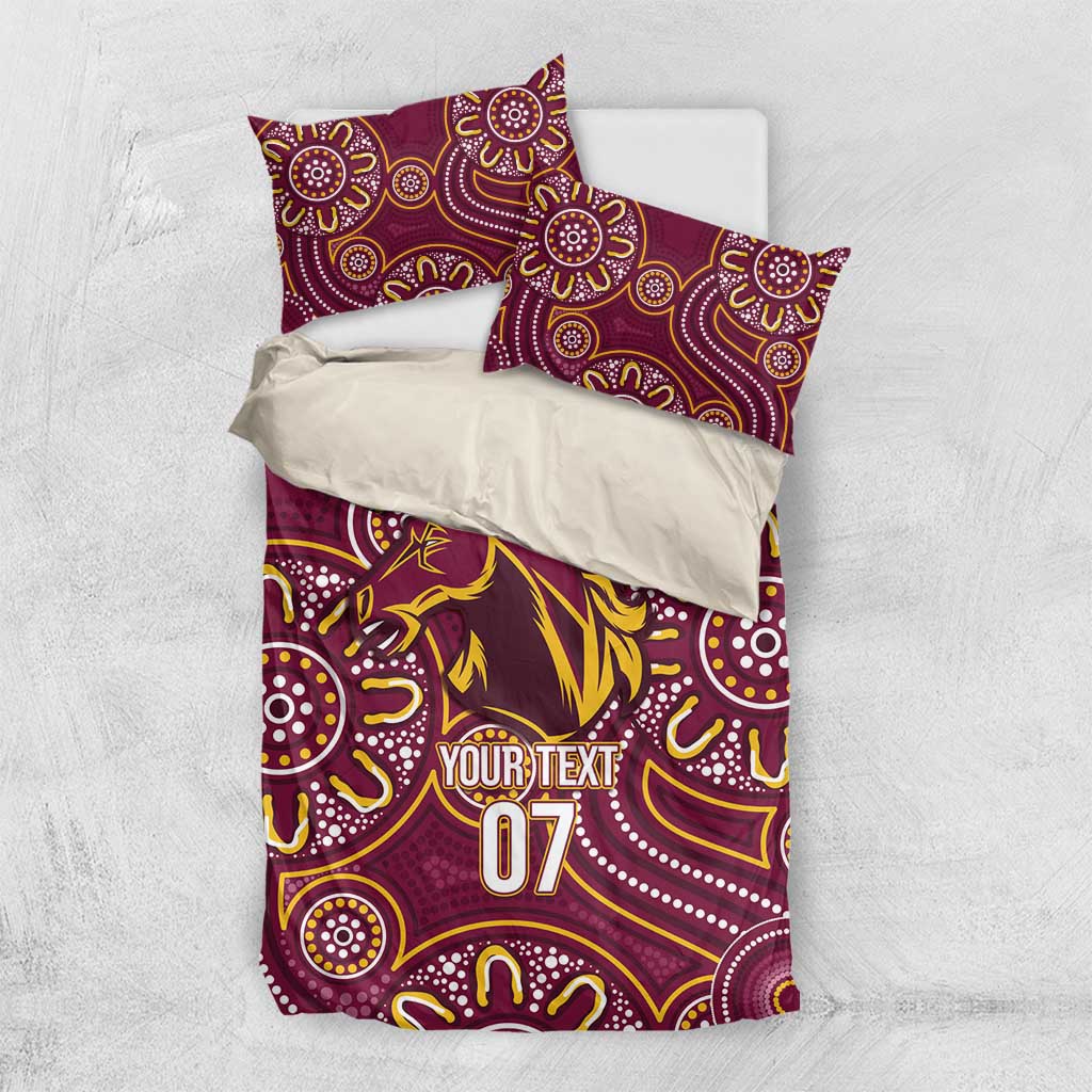 Brisbane Rugby NRL Custom Indigenous Bedding Set The Mighty Broncos - Vibe Hoodie