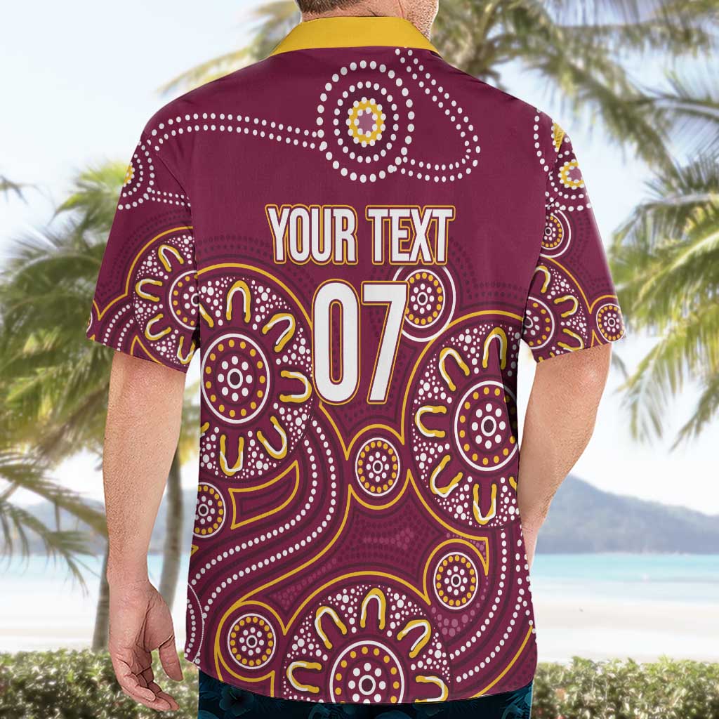 Brisbane Rugby NRL Custom Indigenous Hawaiian Shirt The Mighty Broncos - Vibe Hoodie