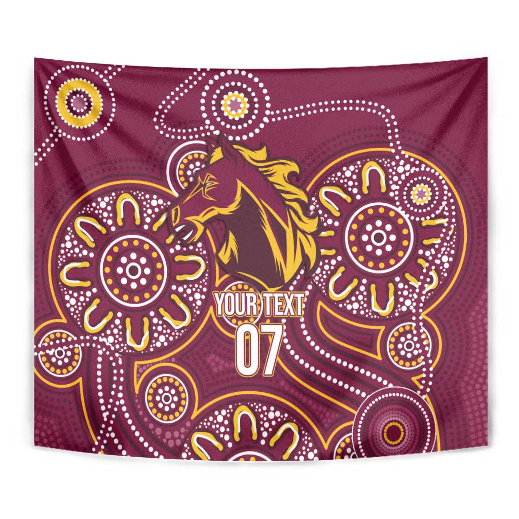 Brisbane Rugby NRL Custom Indigenous Tapestry The Mighty Broncos - Vibe Hoodie
