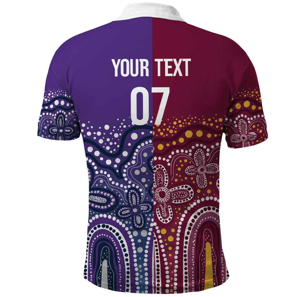 Broncos Vs Storm Rugby NRL Custom Indigenous Polo Shirt Fight To The Last - Vibe Hoodie