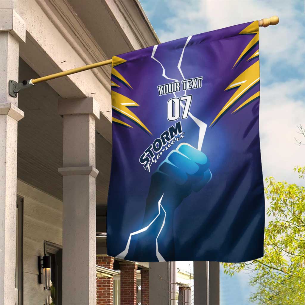 Storm Premiers Custom Garden Flag Thunder Catcher - Vibe Hoodie Shop