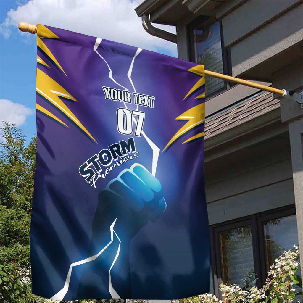 Storm Premiers Custom Garden Flag Thunder Catcher - Vibe Hoodie Shop