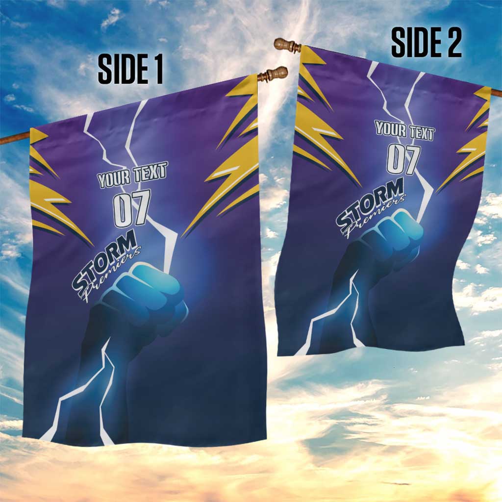 Storm Premiers Custom Garden Flag Thunder Catcher - Vibe Hoodie Shop