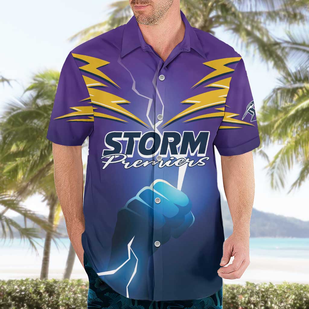 Storm Premiers Custom Hawaiian Shirt Thunder Catcher - Vibe Hoodie Shop