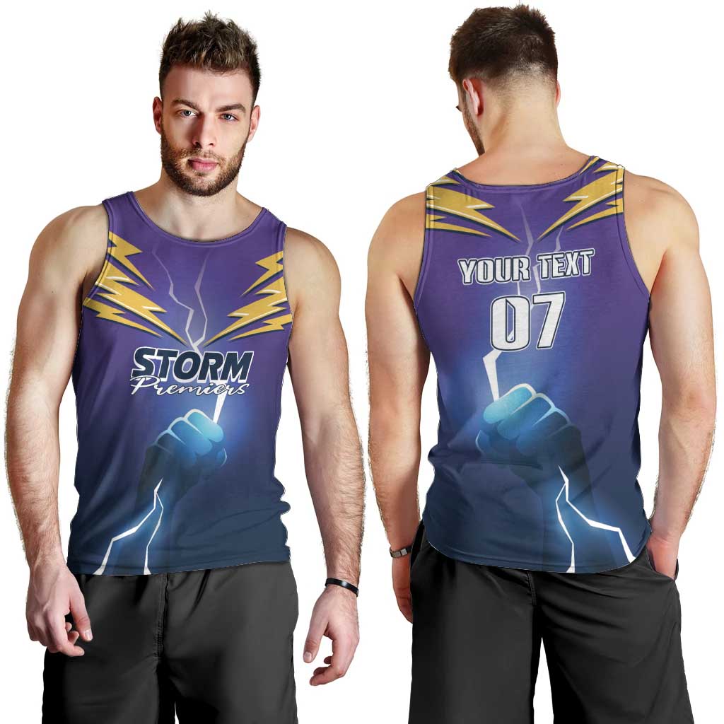 Storm Premiers Custom Men Tank Top Thunder Catcher - Vibe Hoodie Shop