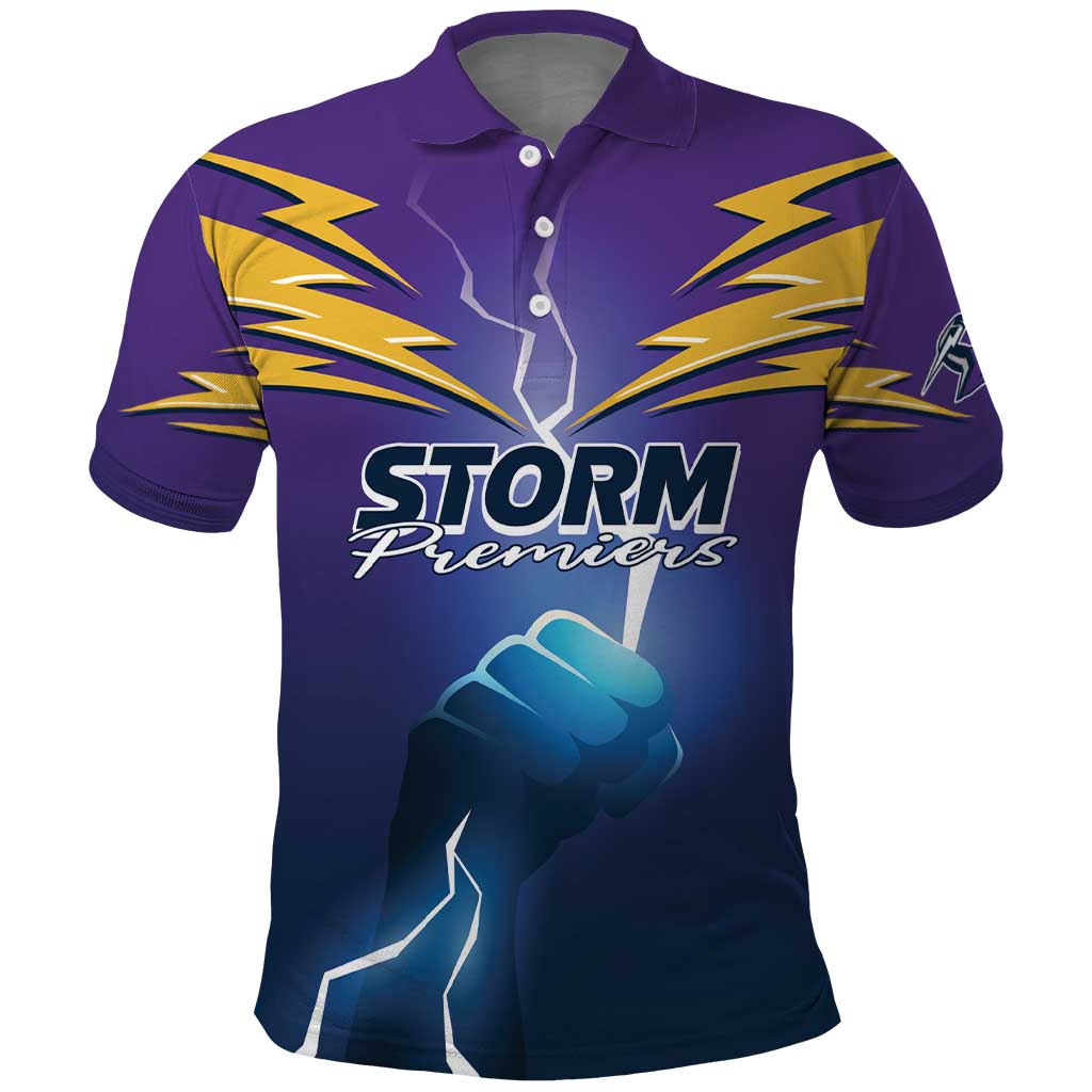 Storm Premiers Custom Polo Shirt Thunder Catcher - Vibe Hoodie Shop
