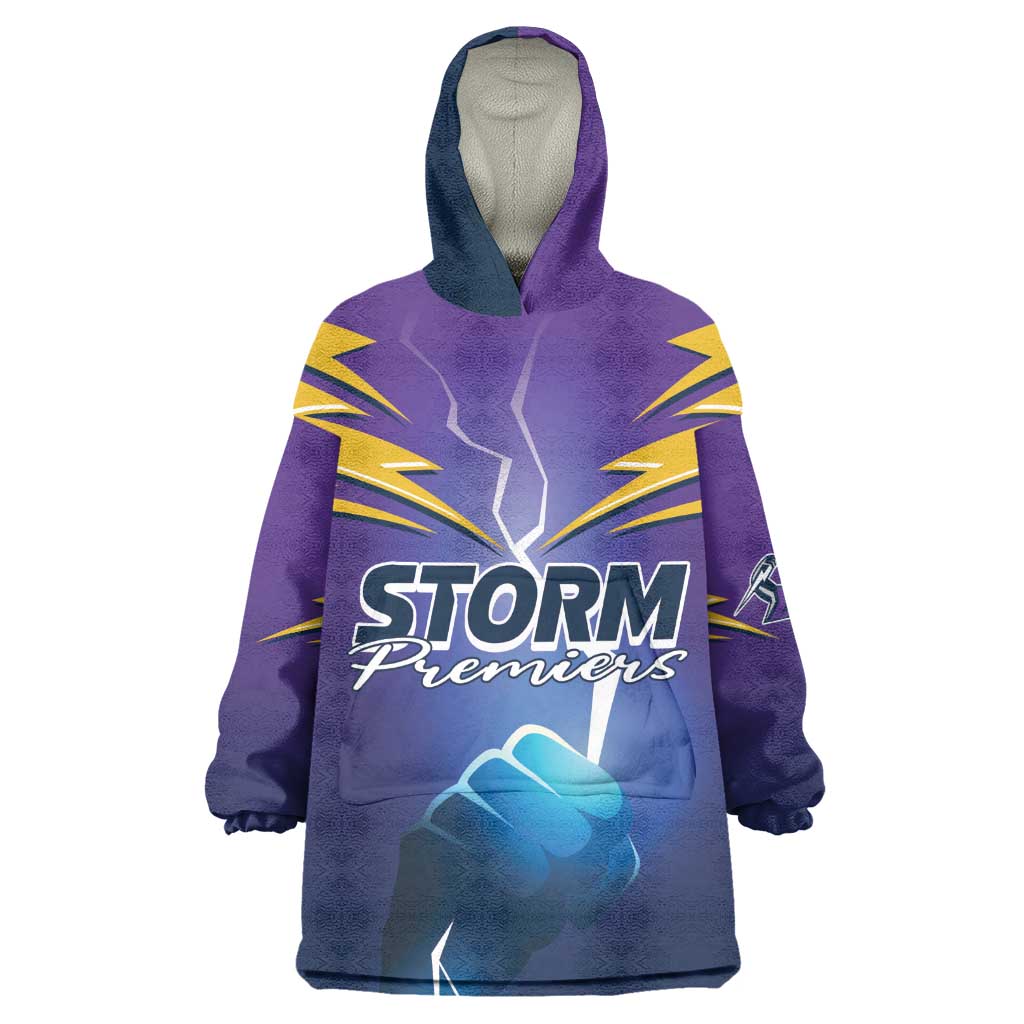 Storm Premiers Custom Wearable Blanket Hoodie Thunder Catcher - Vibe Hoodie Shop