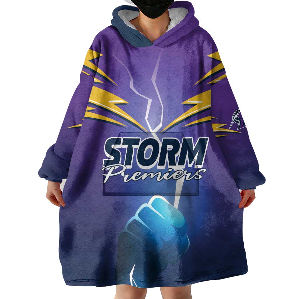 Storm Premiers Custom Wearable Blanket Hoodie Thunder Catcher - Vibe Hoodie Shop