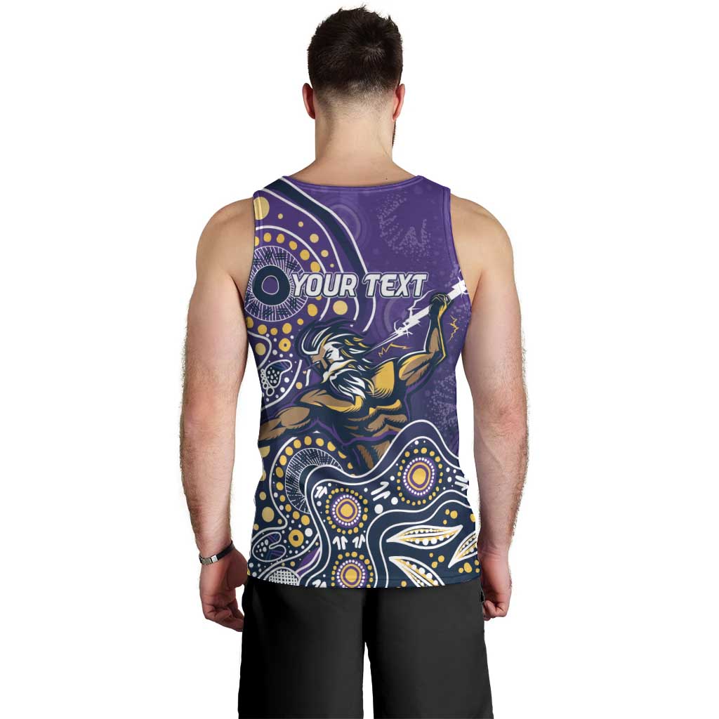 Personalised Storm Rugby Aboriginal Men Tank Top 2024 GO Storms - Vibe Hoodie Shop