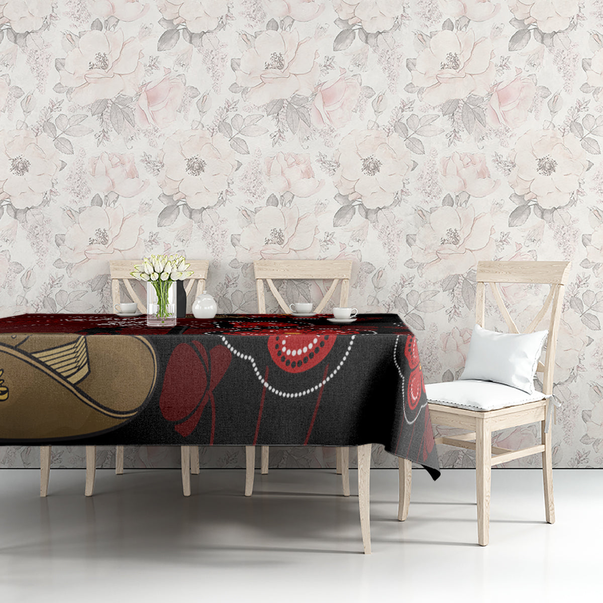 ANZAC Aboriginal Australia Tablecloth For the Fallen