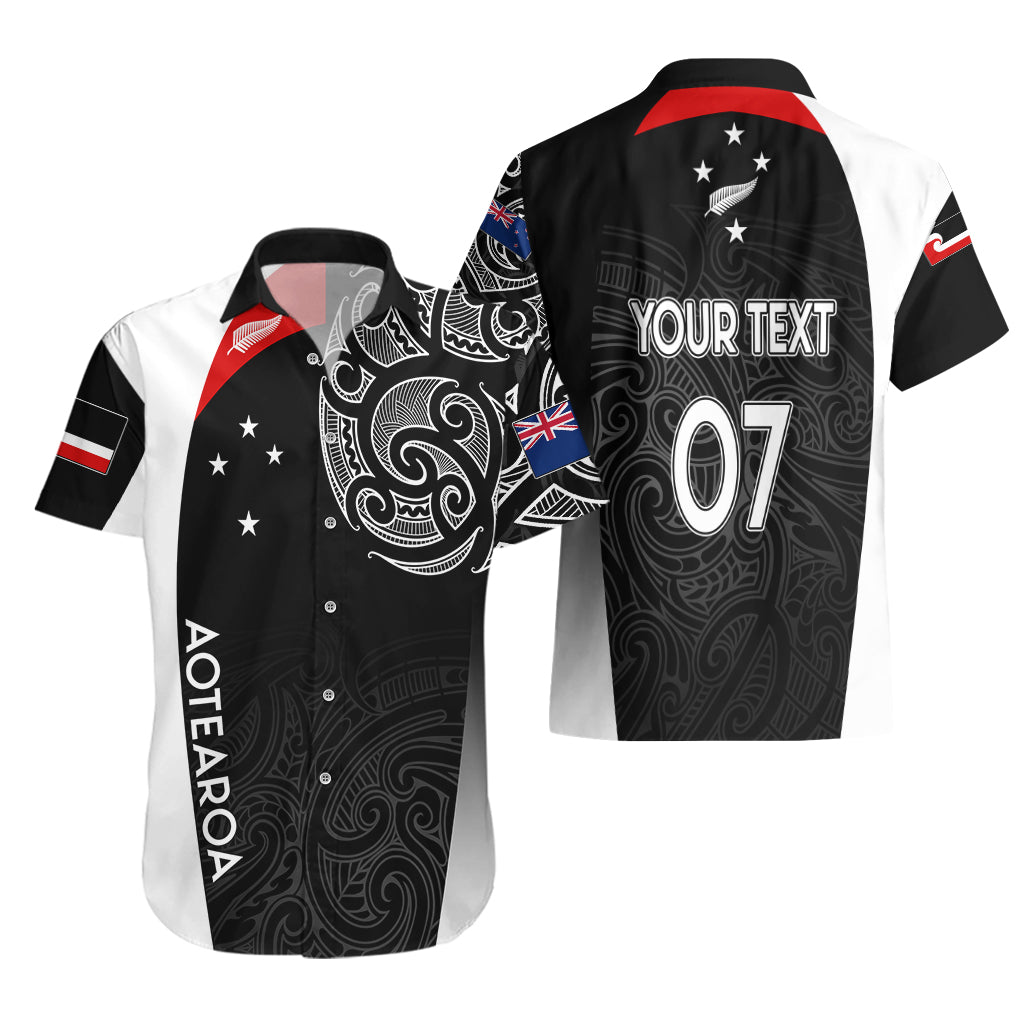 Personalised New Zealand Rugby Hawaiian Shirt Aotearoa World Cup 2023 Champions - Vibe Hoodie Shop